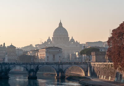 Rome bij zonsondergang