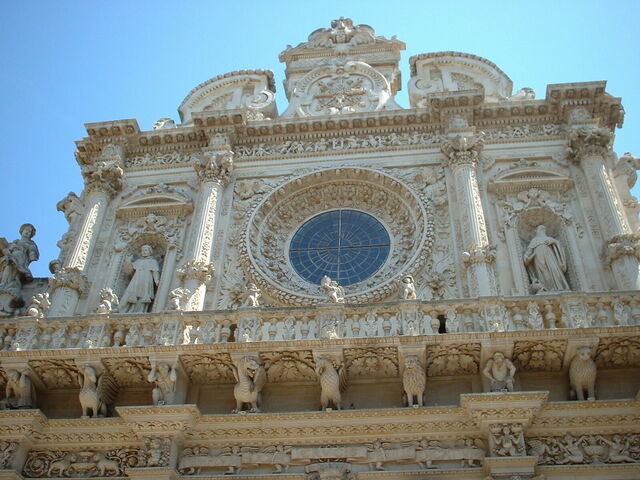 Basilica di Santa Croce, voorgevel