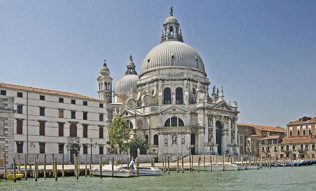 Santa Maria basilica aan het Grote Kanaal