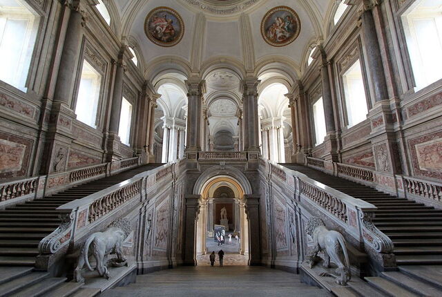 Het Koninklijk Paleis van Caserta