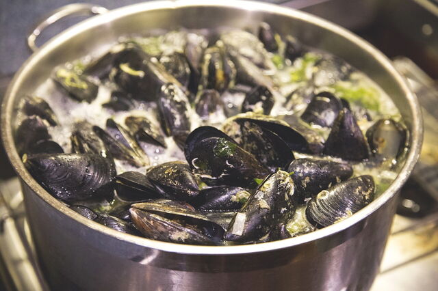 Mossels in een Pot
