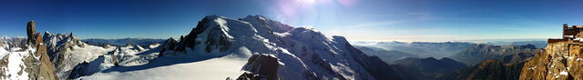 Top van de Mont Blanc