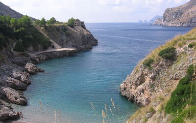 Baai van Ieranto, zee