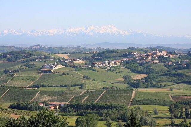 Piedmont landschap