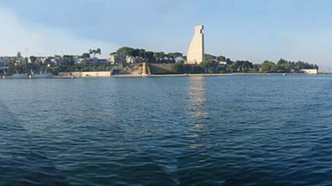 De haven van Brindisi
