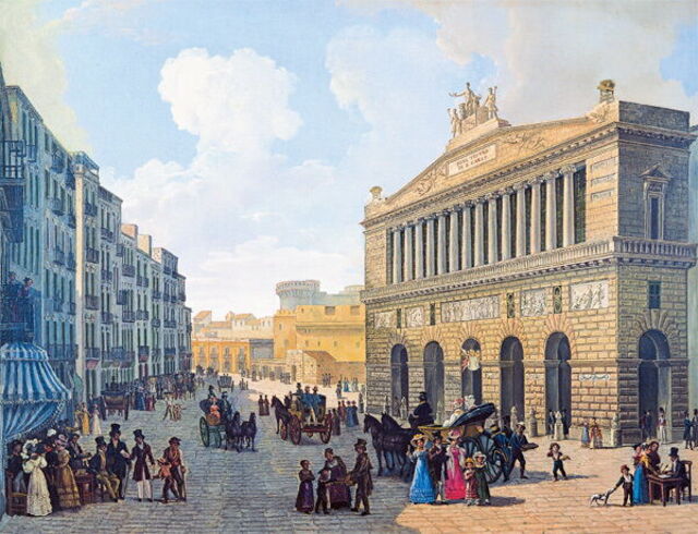 San Carlo Operahuis in 1830