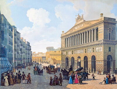 San Carlo Operahuis in 1830