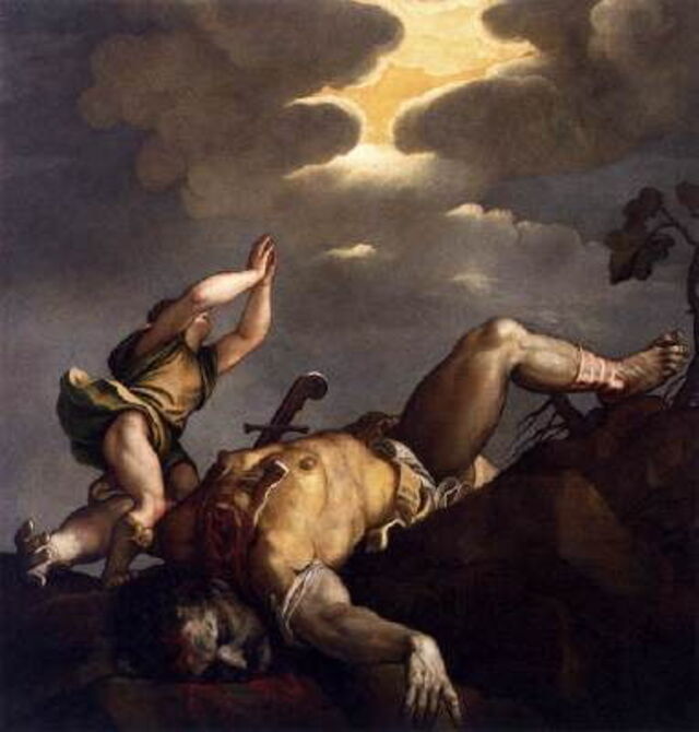 David en Goliath, Titiaan