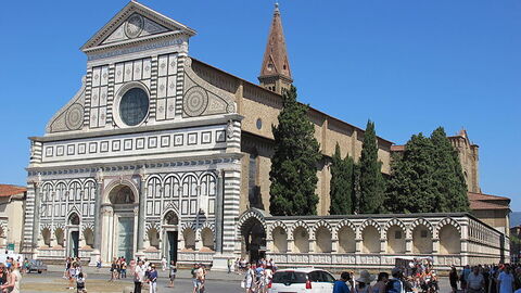Santa Maria Novella, buitenkant
