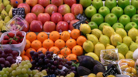 Fruit op markt