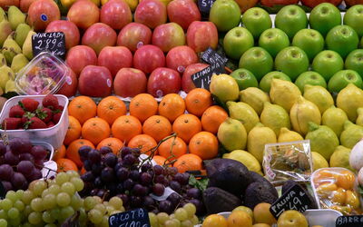 Fruit op markt