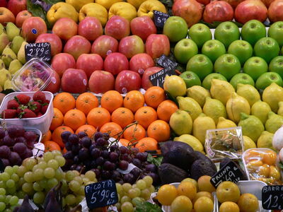 Fruit op markt