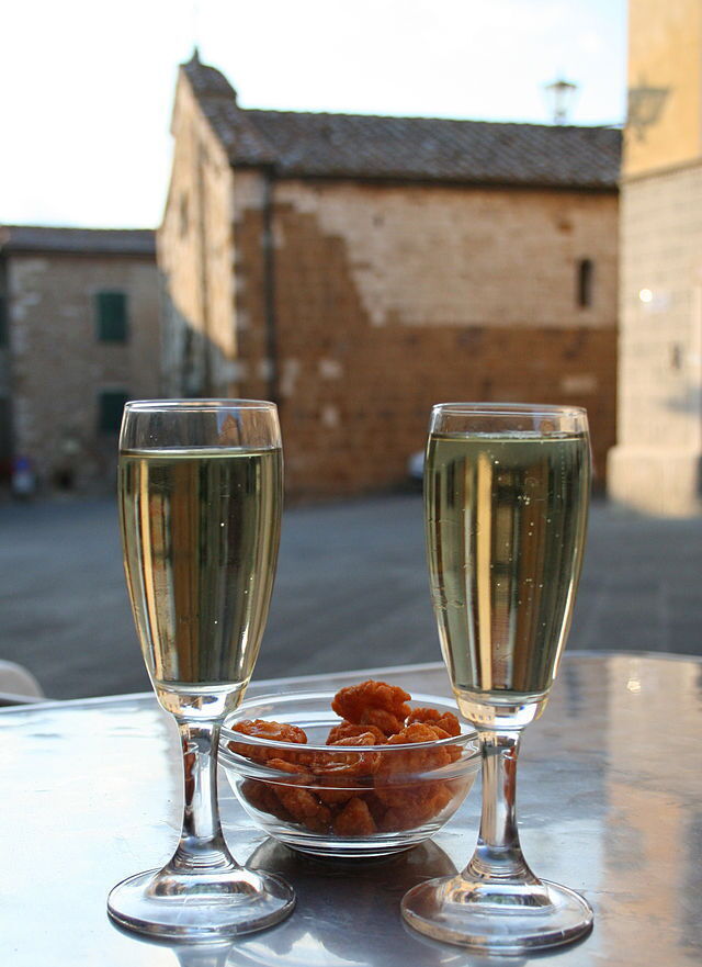 glazen prosecco