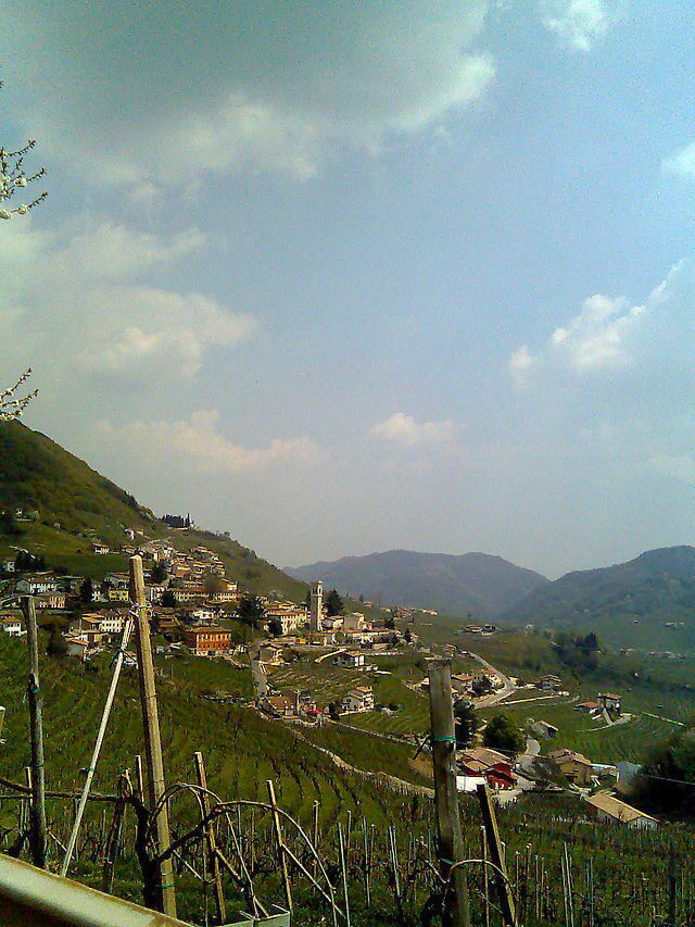 prosecco district van valdobbiadene