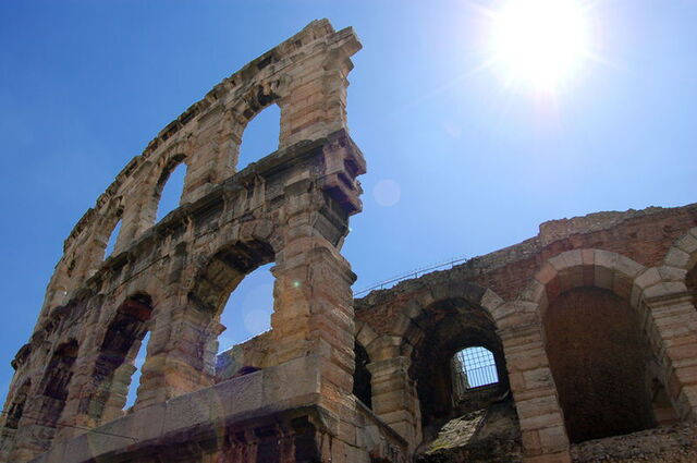 de oude arena van Verona