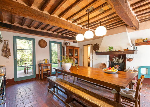 Podere Vignali, boerderij keuken