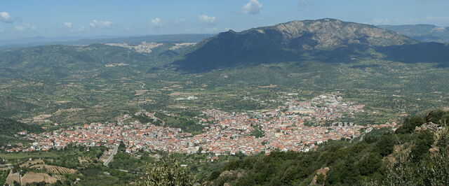 Oliena in Sardinië