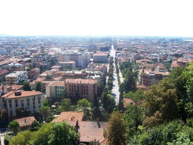 Benedenstad van Bergamo