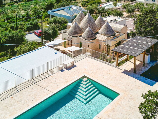 Trullo Emmebi Vista Valle D'Itria, zwembad
