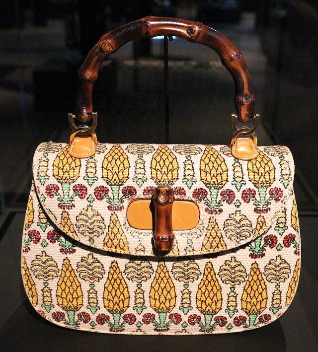 Gucci bamboe tas uit de jaren '60
