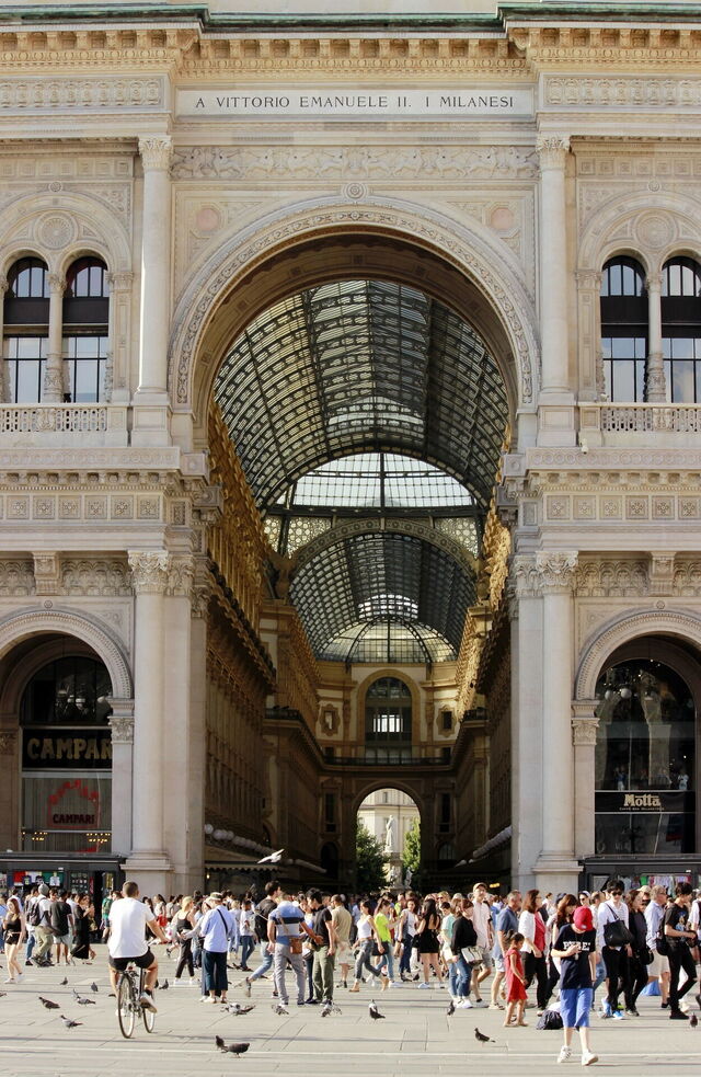 Shopping in Milaan