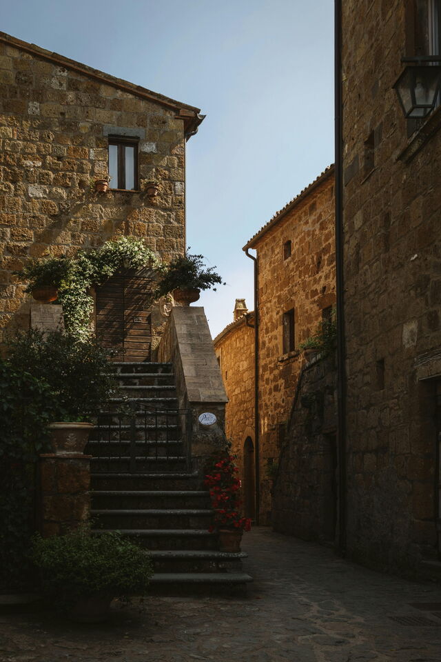 Civita di Bagnoregio, centrum