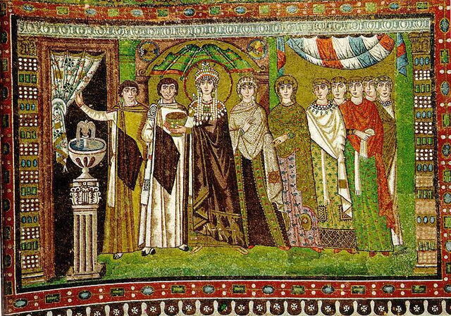 Theodora en gevolg