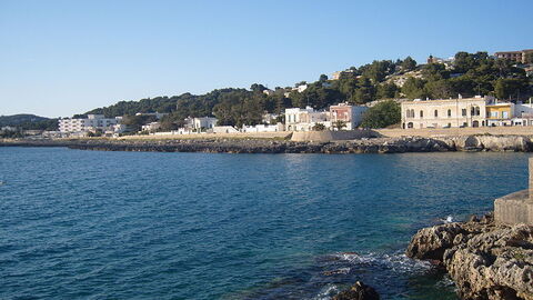 Kuststad in Salento
