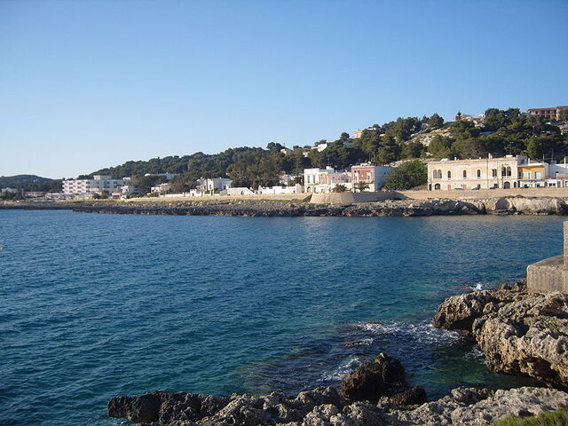 Kuststad in Salento