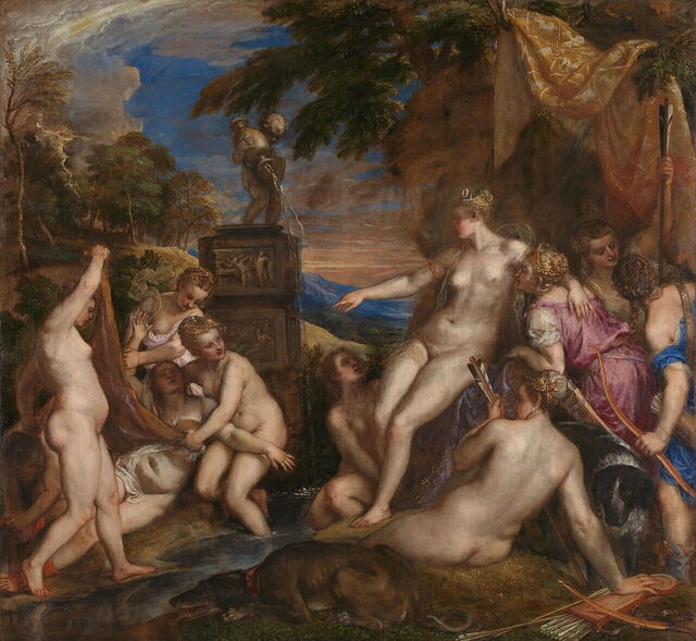 Diana en Callisto, Titiaan