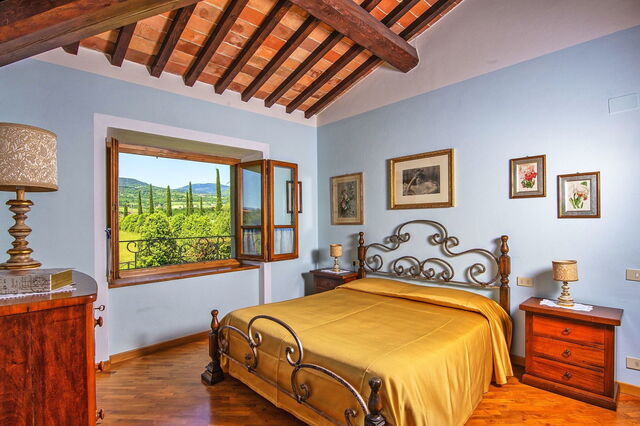 Podere Sant'angelo, slaapkamer