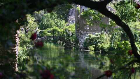 Rivier, Tuin van Ninfa