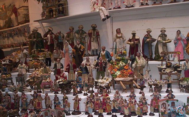 Karakters uit het kerstspel