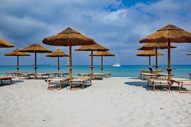 Een perfect strand op Sardinië