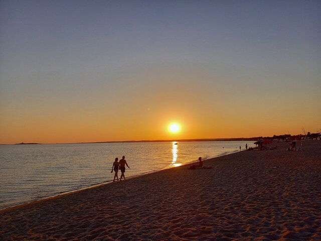 Een zonsondergang op Sardinië