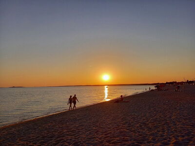Een zonsondergang op Sardinië
