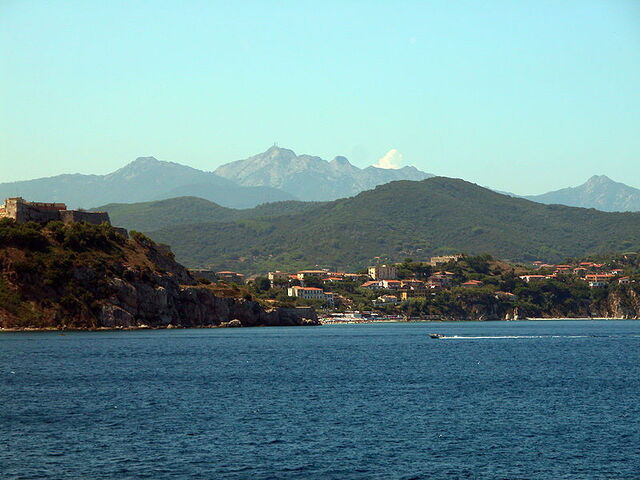 het eiland Elba