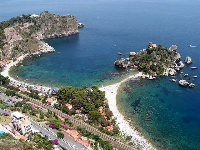 Taormina gebied van Sicilië