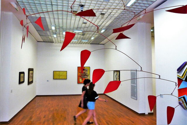 Calder in de Galleria civica d'arte moderna e contemporanea di Torino
