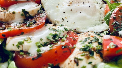 Caprese detail shot