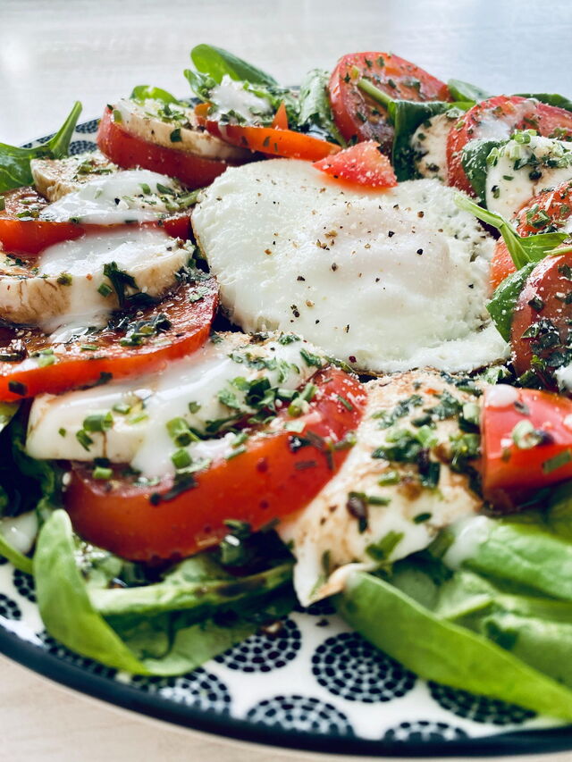 Caprese detail shot