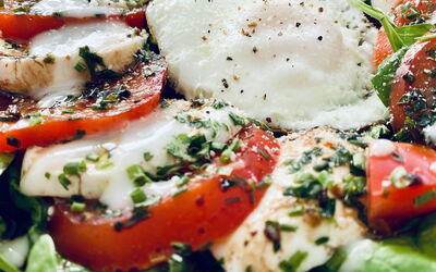 Caprese detail shot
