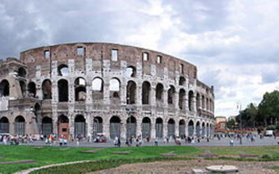 Het colosseum amfitheater