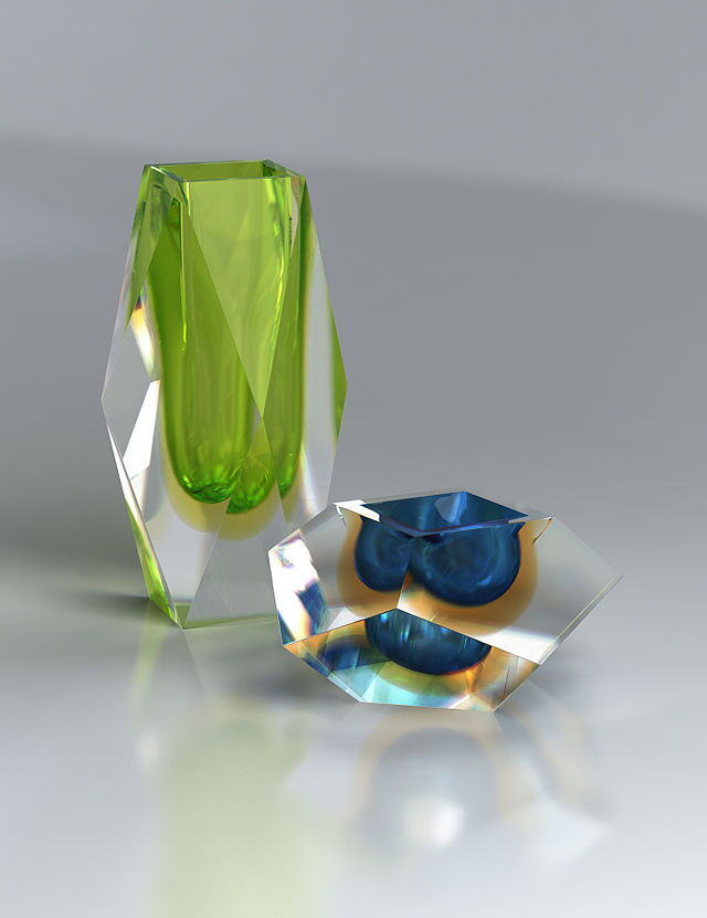 Glas van Murano eiland