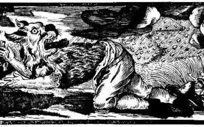 illustratie van een weerwolf