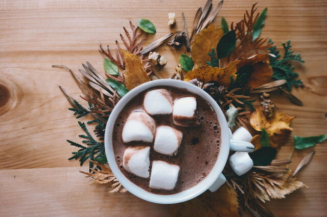 Hete chocolademelk