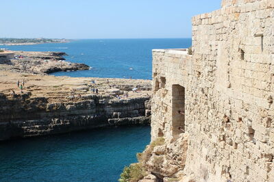 Polignano a Mare, zee