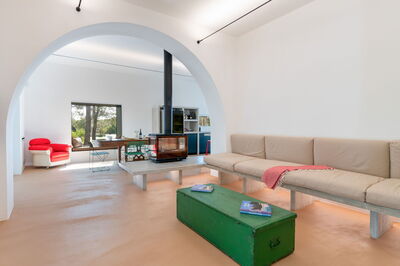 Villa Manè, woonkamer