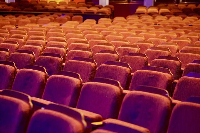 Zetels in een auditorium