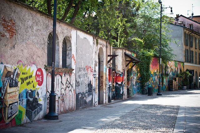 Graffiti in Milaan